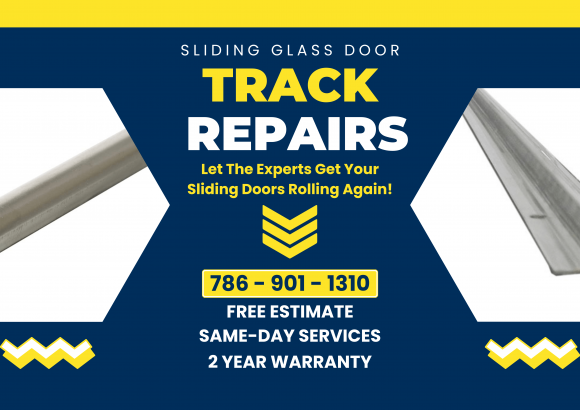 Sliding Glass Door Track Repair & Replacement