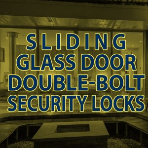 Sliding Glass Door Double-Bolt Security Locks