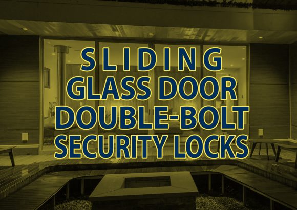 Sliding Glass Door Double-Bolt Security Locks